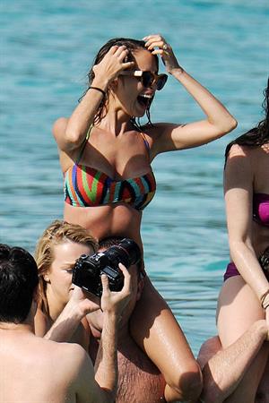 Jessica Alba bikini candids in St. Barts 4/5/13 