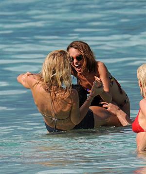 Jessica Alba bikini candids in St. Barts 4/5/13 