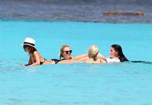 Nicole Richie Bikini candis at St Barts 06.04.13 