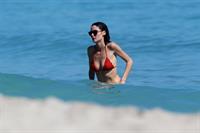 Nicole Trunfio bikini candids in Miami Beach 11/1/12