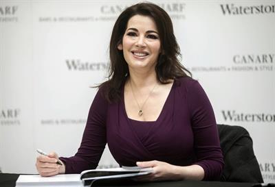 Nigella Lawson Book Signing in Canary Wharf - October 24, 2012 