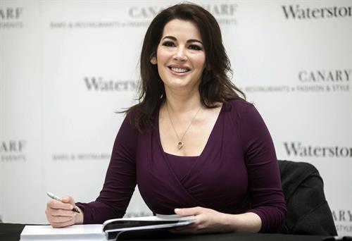 Nigella Lawson Book Signing in Canary Wharf - October 24, 2012 