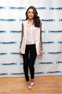 Olivia Culpo Visits SiriusXM Studios (Jan 4, 2013) 