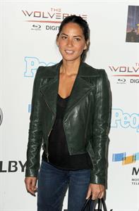 Olivia Munn Hugh Jackman One Night Only Benefit in Hollywood, October 12, 2013 