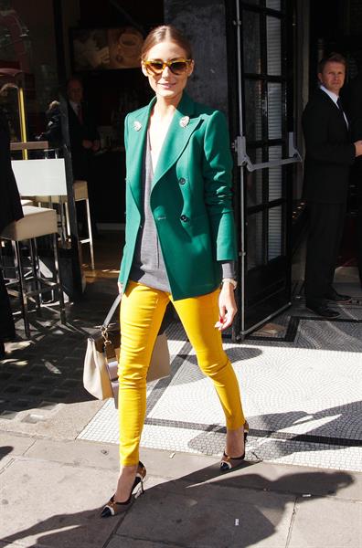 Olivia Palermo Leaving the Piccadilly Hotel in London - September 18, 2012 