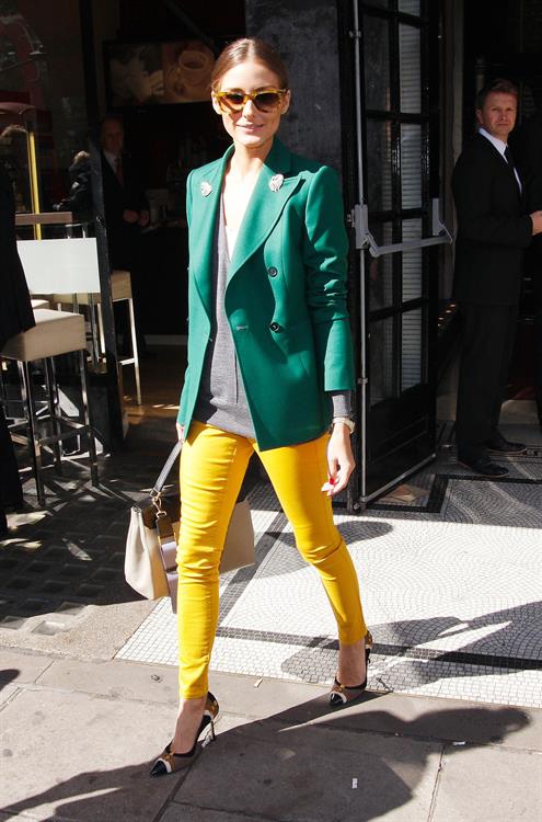 Olivia Palermo Leaving the Piccadilly Hotel in London - September 18, 2012 