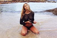 Natalie Jayne Roser in a bikini