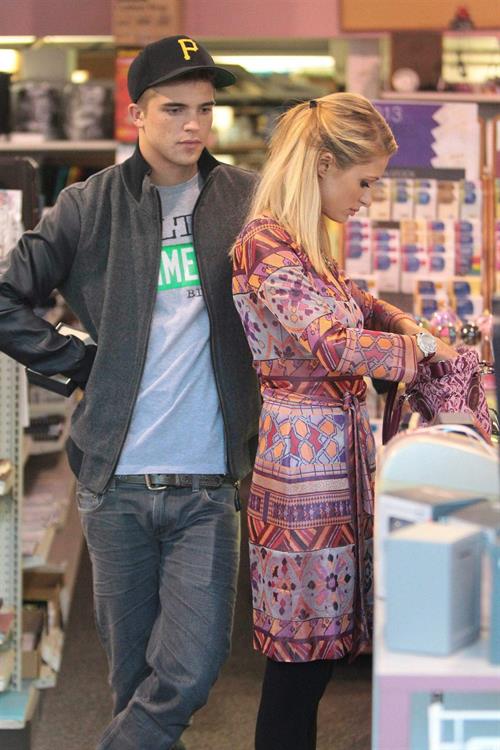 Paris Hilton Pictures Paris Hilton and River Viiperi shop in Beverly Hills. February 9, 2013