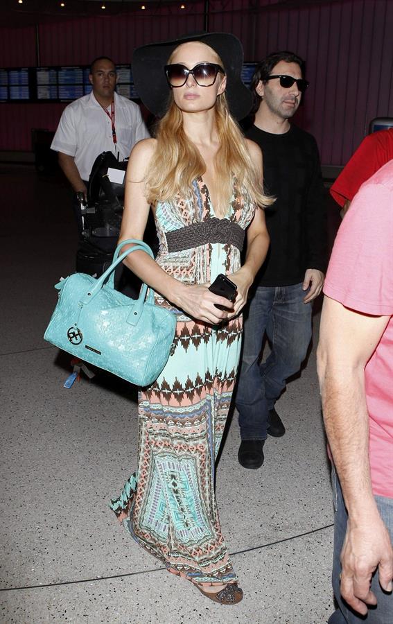 Paris Hilton - At LAX Airport March 31, 2013  