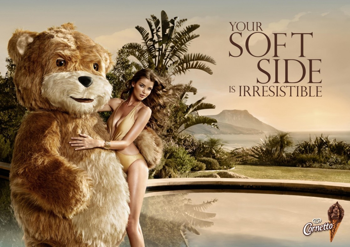 Natasha Barnard in a bikini