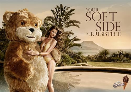 Natasha Barnard in a bikini