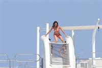 Nina Dobrev in a bikini