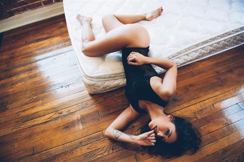 Tianna Gregory in a bikini