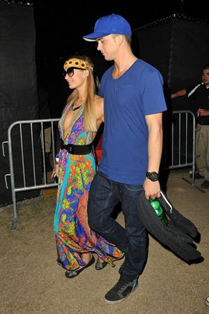 Paris Hilton 2013 Coachella Valley Music & Arts Festival in Indio 4/20/13 