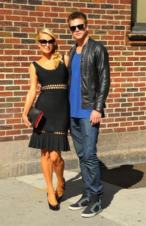 Paris Hilton at the 'Late Show with David Letterman May 2, 2013