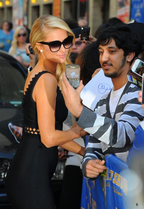 Paris Hilton Pictures Paris Hilton at the 'Late Show with David Letterman May 2, 2013