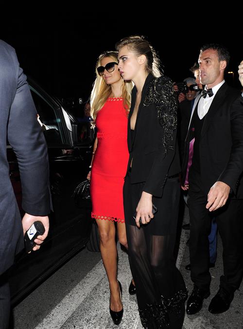 Paris Hilton Pictures Paris Hilton At Palais du Festival in Cannes 5/16/13 add