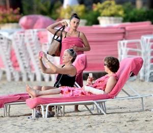 Penelope Cruz holidaying in Barbados 3/13/13  
