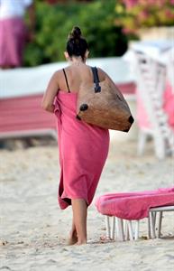Penelope Cruz holidaying in Barbados 3/13/13  