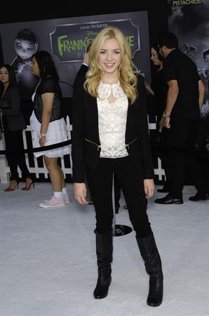 Peyton List Frankenweenie premiere LA 9/24/12 