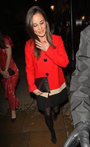 Pippa Middleton Leaving Loulou's nightclub in London - November 1, 2012