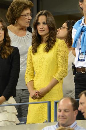 Pippa Middleton - Watching the Men's Singles Quaterfinal US Open in New York Sept 5, 2012