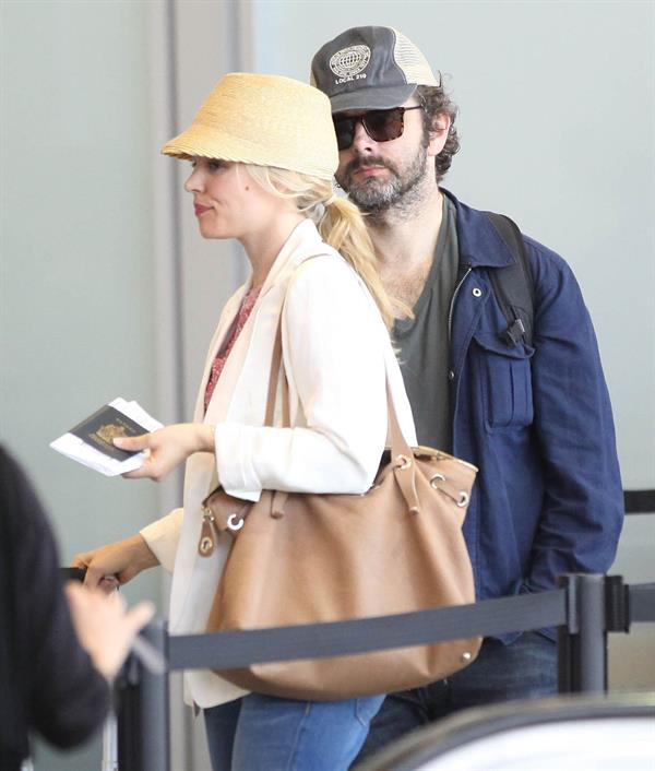 Rachel McAdams - Departs on a flight at LAX airport - August 9, 2012