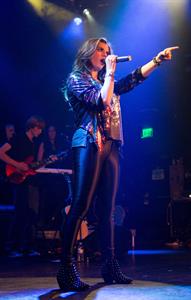 Rebecca Black performing at the House of Blues in Anaheim 12/23/12 