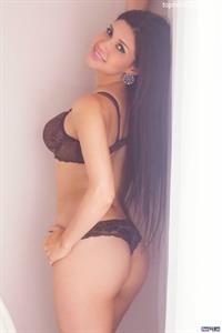Fiorella Machado in lingerie - ass