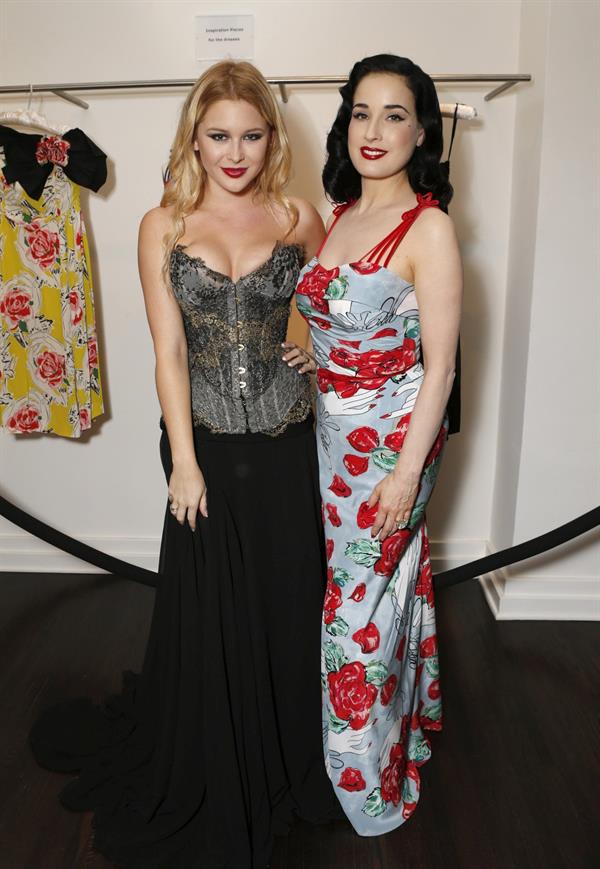 Renee Olstead - Candids At Dita Von Teese Collection Launch Party 