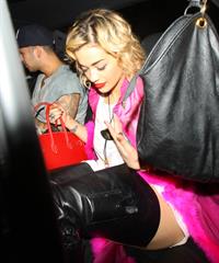 Rita Ora at DSTRKT Club in London on August 10, 2012