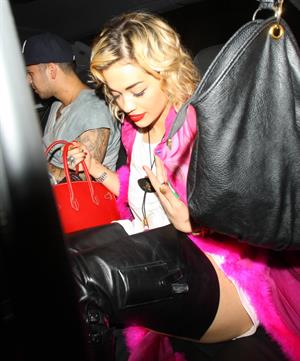 Rita Ora at DSTRKT Club in London on August 10, 2012