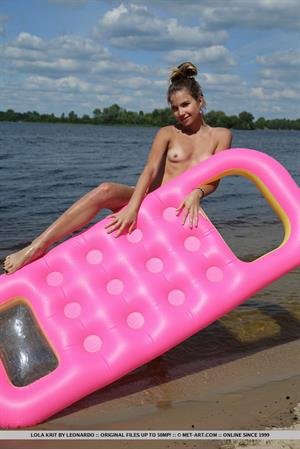 Lola Krit Topless Pictures Lola Krit in  Nuddo  for MetArt