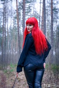 Ferggy in  Lost In 1  for The Life Erotic - Ferggy finger-fuck her lusty cunt in the woods.