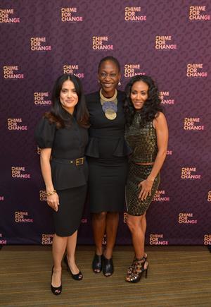 Salma Hayek - Chime for Change launch 2/28/13  
