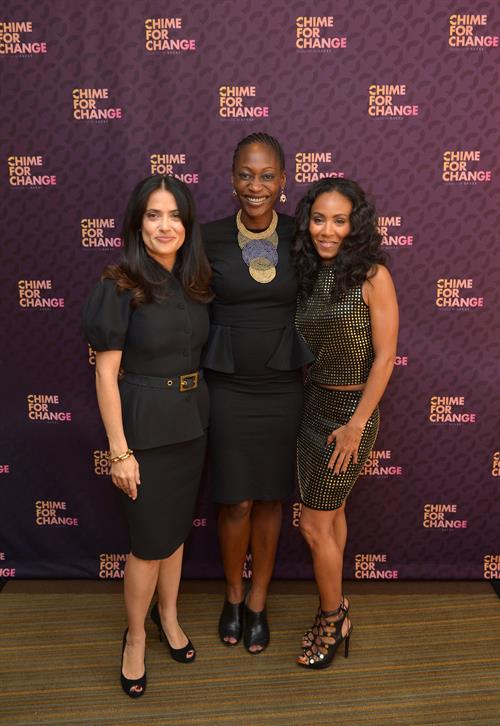 Salma Hayek - Chime for Change launch 2/28/13  