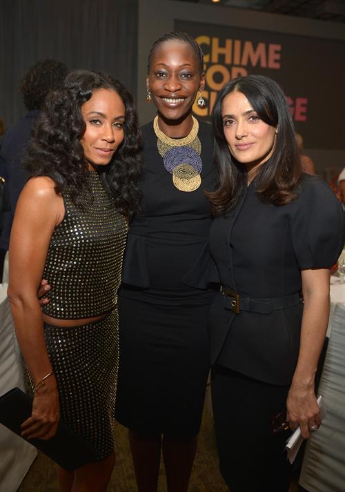 Salma Hayek - Chime for Change launch 2/28/13  