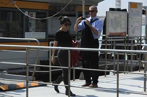 Salma Hayek Visiting the Biennale in Venice May 30, 2013
