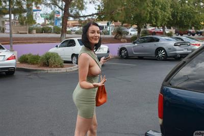 Tracy in a Sexy Dress