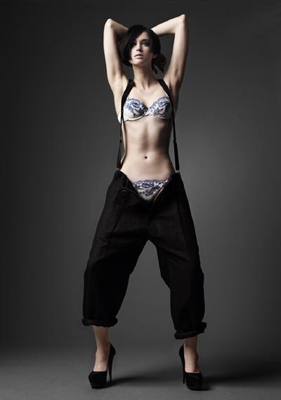 Rachel Alexander in lingerie