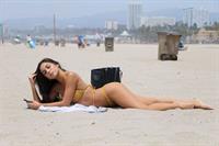 Krislian Rodriguez in a bikini