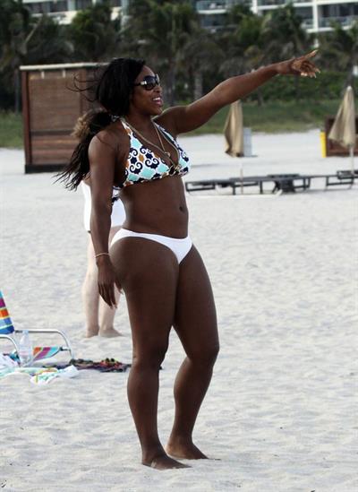 Serena Williams in a bikini