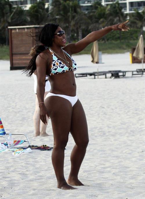 Serena Williams in a bikini