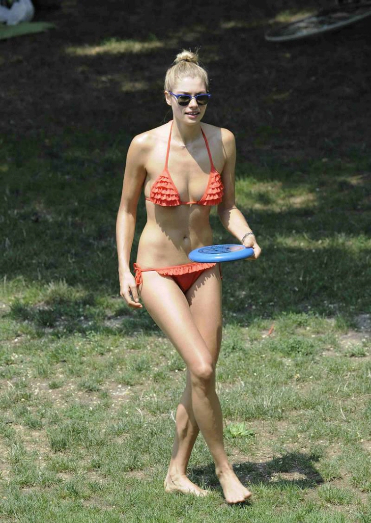 Jessica Hart in a bikini