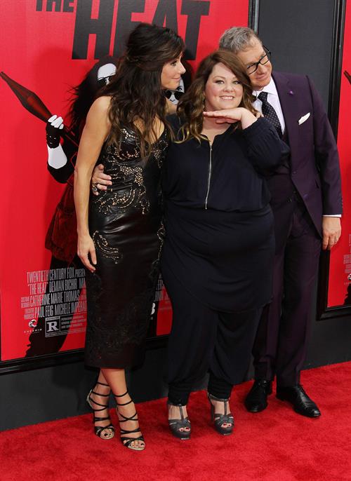 Sandra Bullock attends 'The Heat' New York Premiere at Ziegfeld Theatre in New York - June 23-2013 