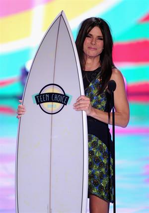 Sandra Bullock Teen Choice Awards at Gibson Amphitheatre in Universal City 11.08.13 