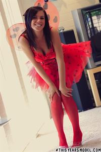 Destiny is a Lady Bee for Halloween