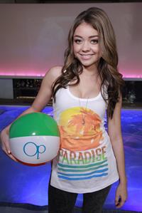 Sarah Hyland  OP Indoor Pool Party  NY 3/18/13  