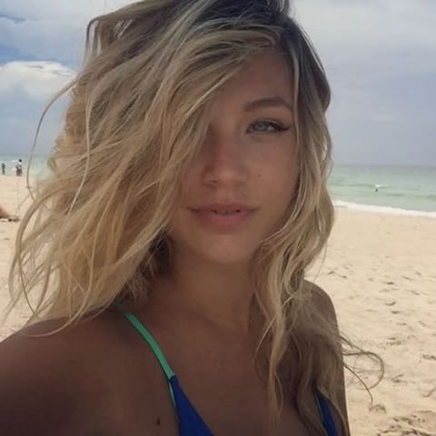 Julianna Sharkey in a bikini