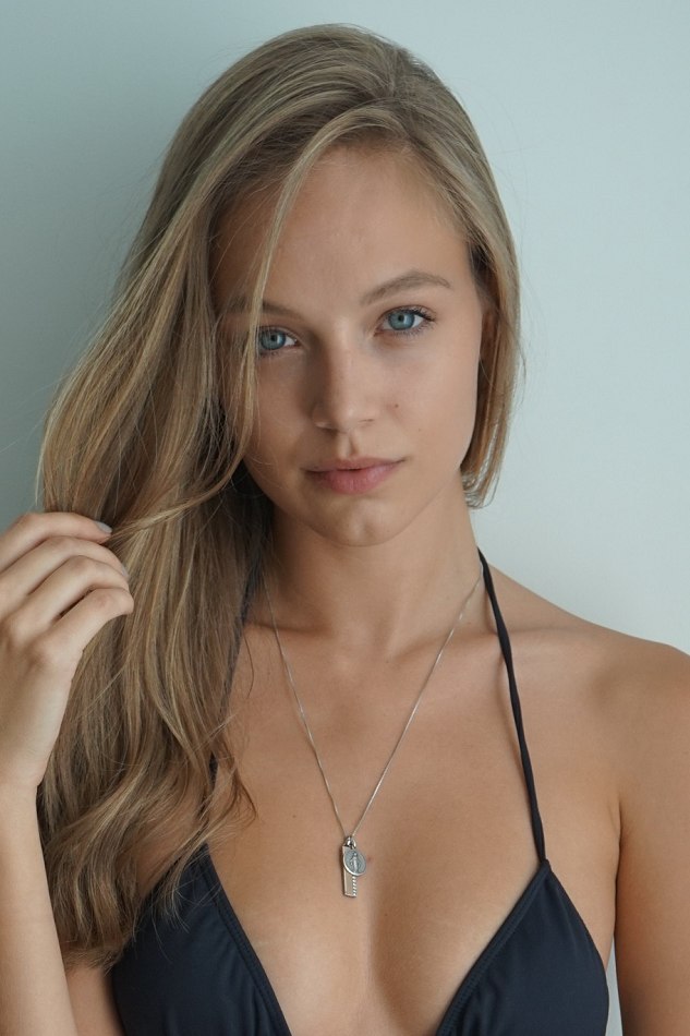 Julianna Sharkey in a bikini